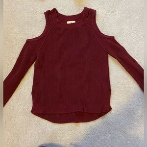 Cold Shoulder Sweater